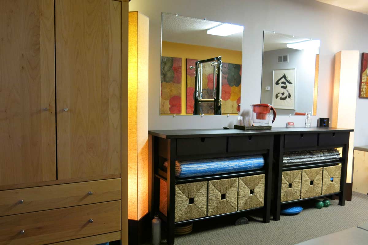 Embody studio for Pilates and Franklin Method.